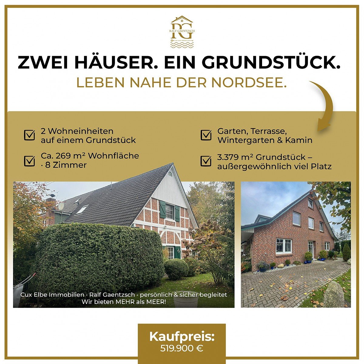 Foto Großes Haus an der Nordsee ! MFH/Doppelhaus